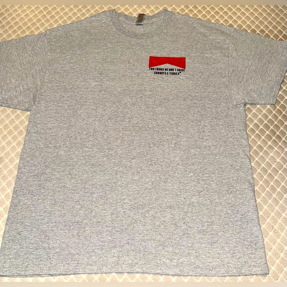 Cowboys & Tequila T-Shirt – XL – Gildan Heavy Cotton Rodeo Western Graphic Tee